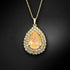 Komplektas "Jasmīns (Peach DeLite)" su Swarovski™ kristalais